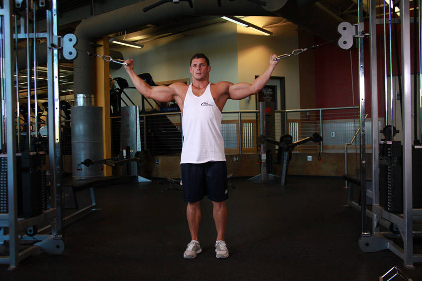 Overhead Cable Curl - Başlangıç Pozisyonu