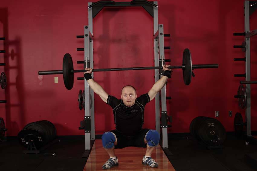 Overhead Squat - Bitiş Pozisyonu