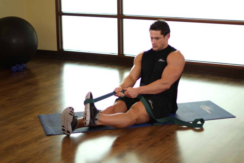 Peroneals Stretch - Başlangıç Pozisyonu