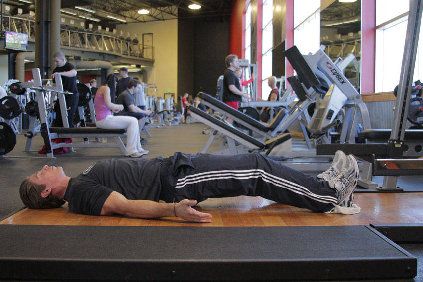 Platform Hamstring Slides - Başlangıç Pozisyonu