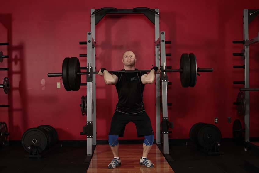 Power Jerk - Bitiş Pozisyonu