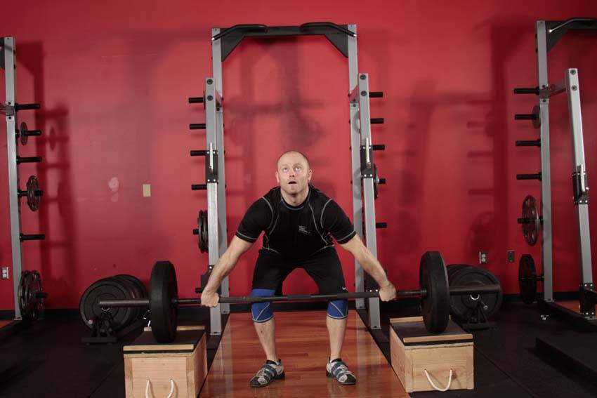 Power Snatch from Blocks - Başlangıç Pozisyonu