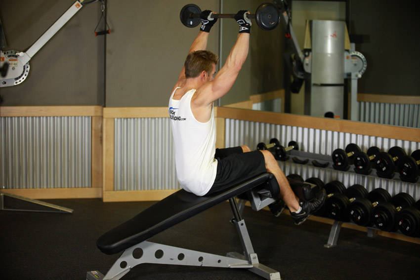 Press Sit-Up - Bitiş Pozisyonu