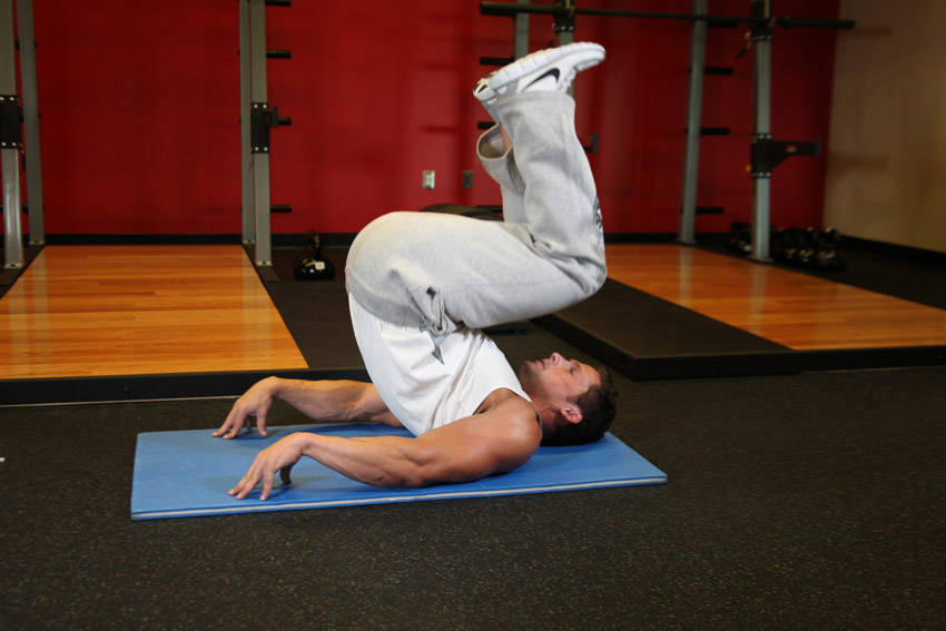 Reverse Crunch - Bitiş Pozisyonu