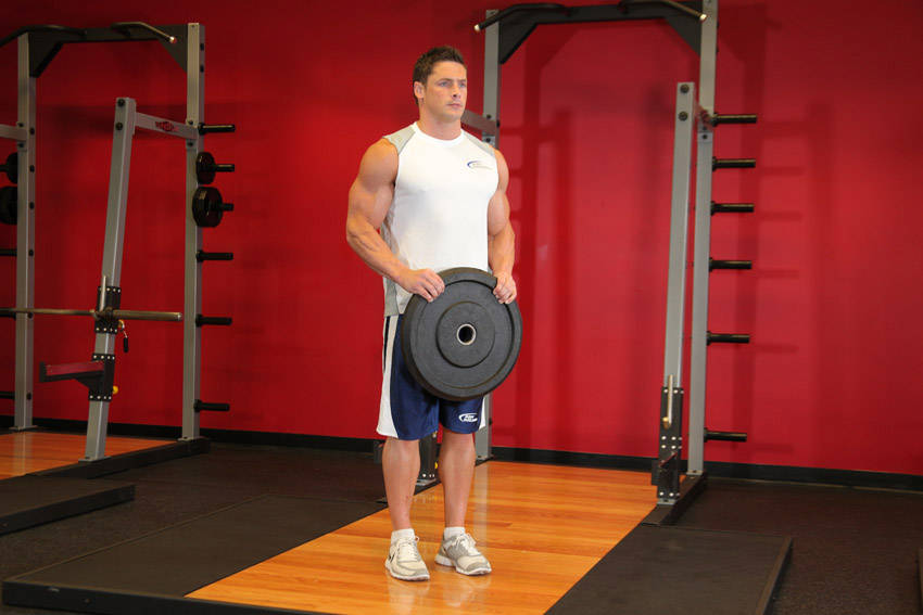 Reverse Plate Curls - Başlangıç Pozisyonu