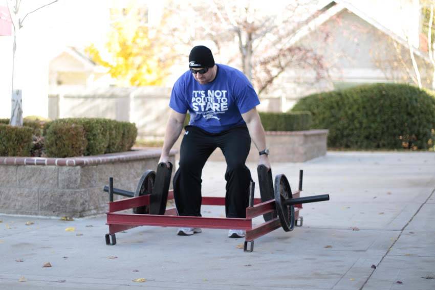 Rickshaw Deadlift - Başlangıç Pozisyonu