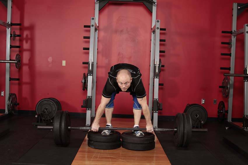 Romanian Deadlift from Deficit - Bitiş Pozisyonu