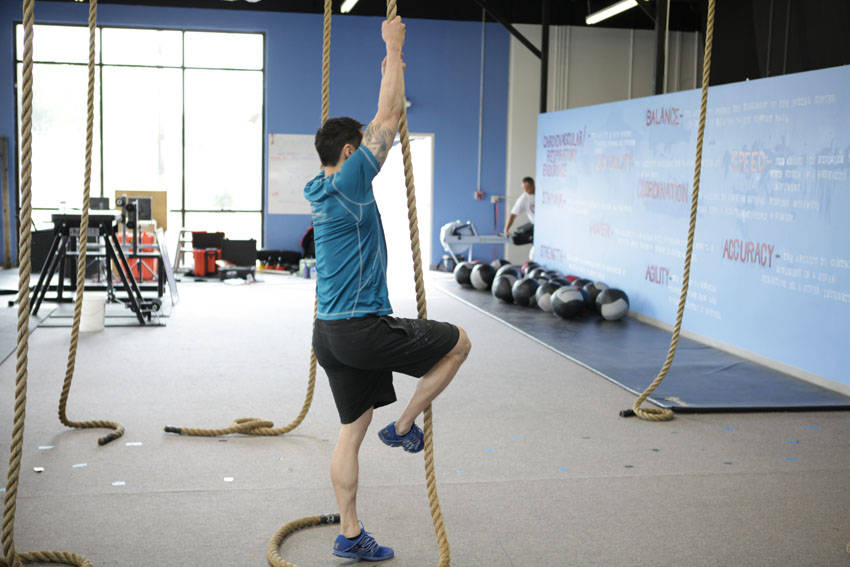Rope Climb - Başlangıç Pozisyonu