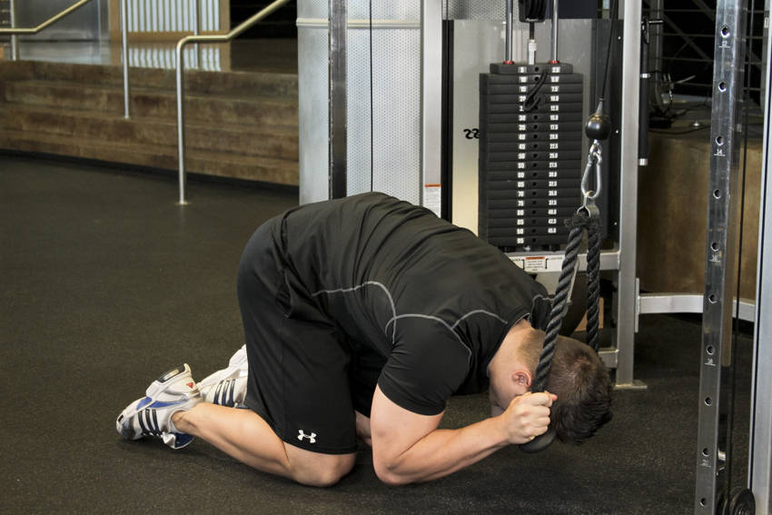 Rope Crunch - Bitiş Pozisyonu