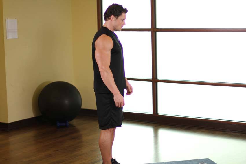 Runner's Stretch - Başlangıç Pozisyonu