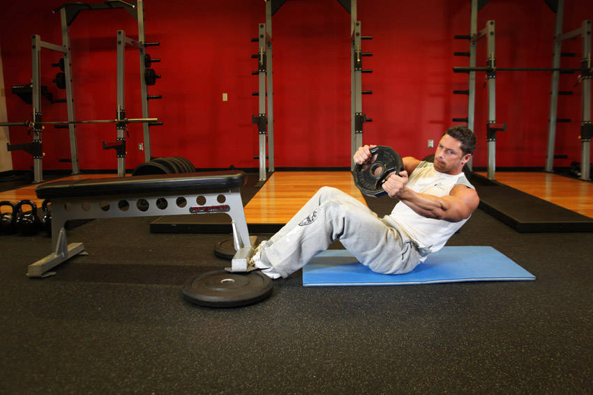 Russian Twist - Bitiş Pozisyonu