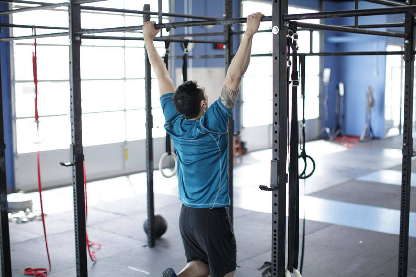 Scapular Pull-Up - Başlangıç Pozisyonu