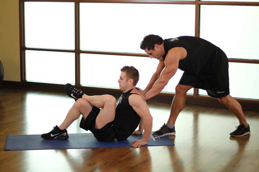 Seated Glute - Başlangıç Pozisyonu