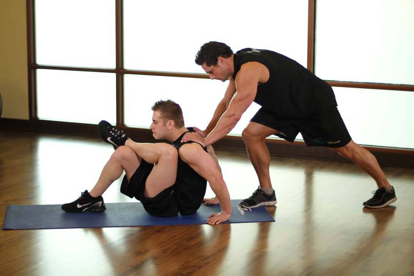 Seated Glute - Bitiş Pozisyonu