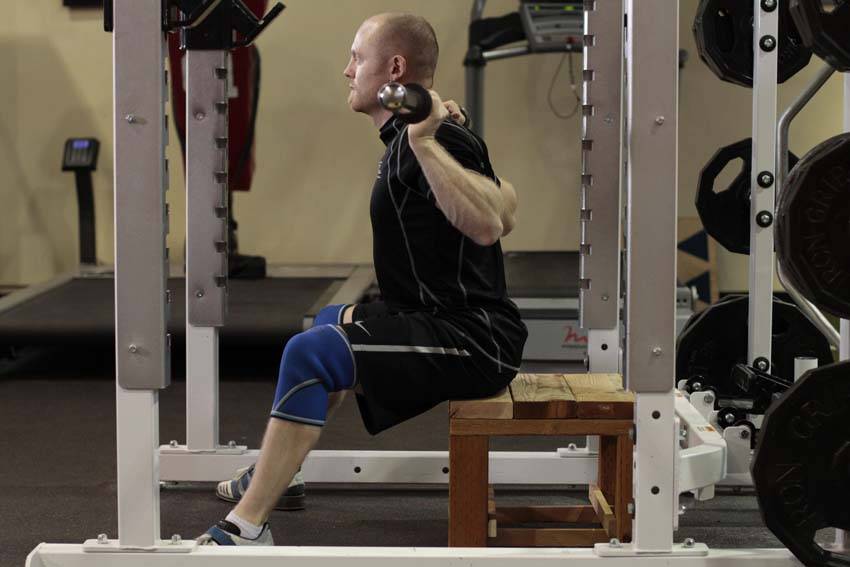 Seated Good Mornings - Başlangıç Pozisyonu