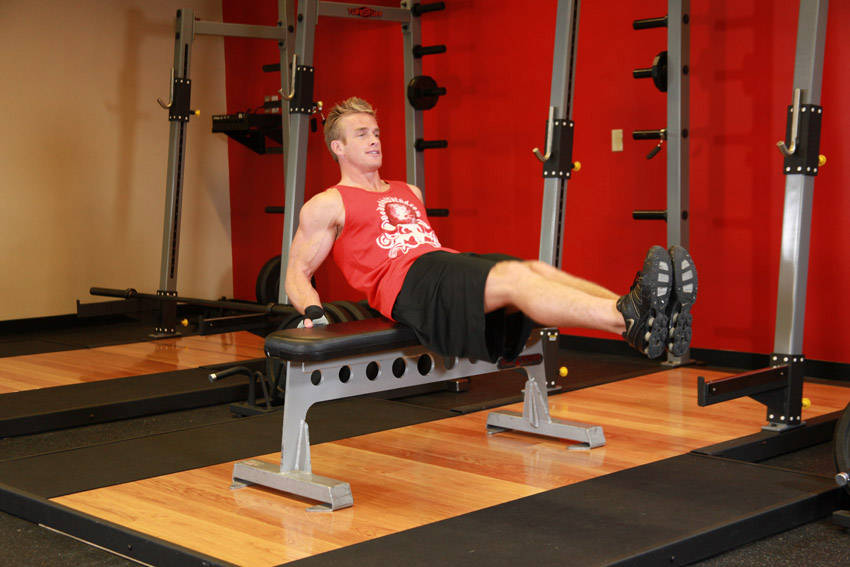 Seated Leg Tucks - Bitiş Pozisyonu