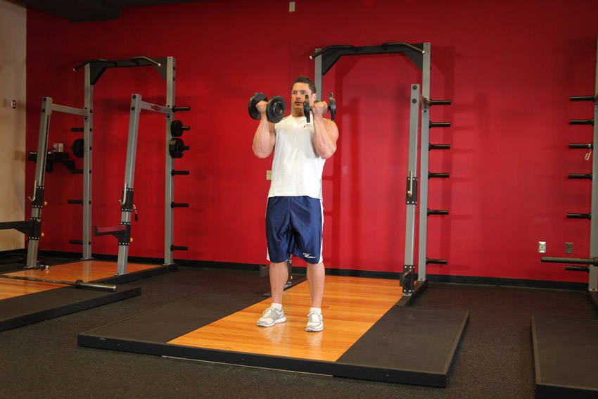 See-Saw Press (Alternating Side Press) - Başlangıç Pozisyonu