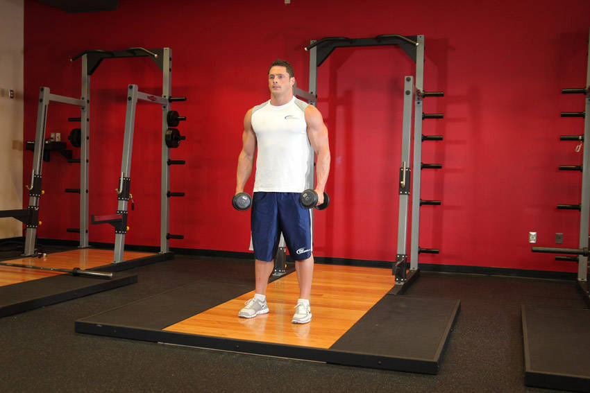 Side Lateral Raise - Başlangıç Pozisyonu