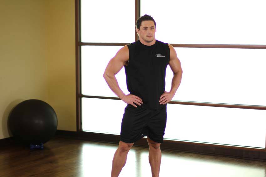 Side Neck Stretch - Başlangıç Pozisyonu