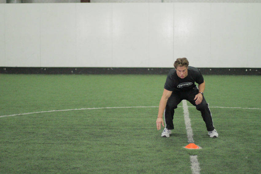 Side Standing Long Jump - Başlangıç Pozisyonu