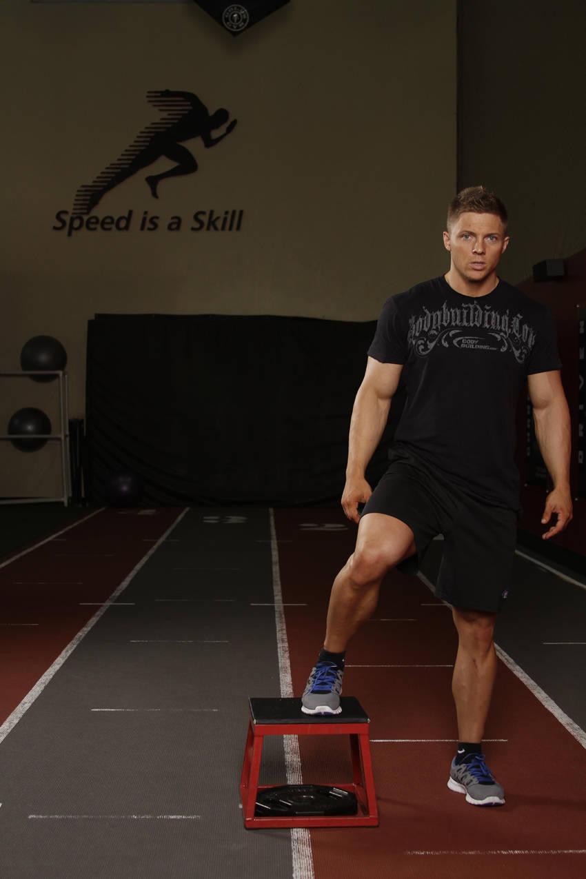 Side to Side Box Shuffle - Başlangıç Pozisyonu