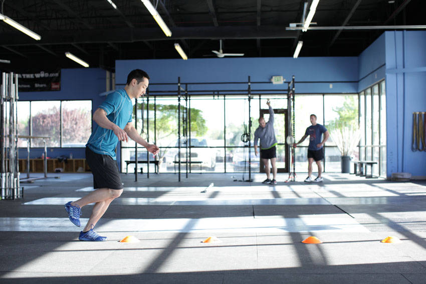 Single-Leg Hop Progression - Başlangıç Pozisyonu