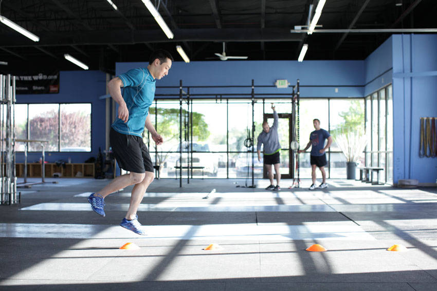 Single-Leg Hop Progression - Bitiş Pozisyonu