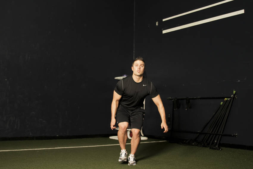 Single Leg Butt Kick - Başlangıç Pozisyonu