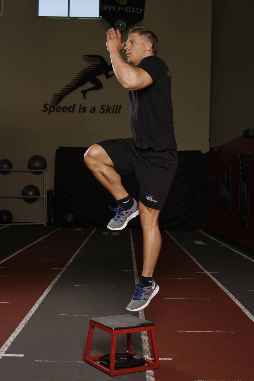 Single Leg Push-off - Bitiş Pozisyonu