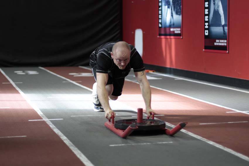 Sled Push - Başlangıç Pozisyonu