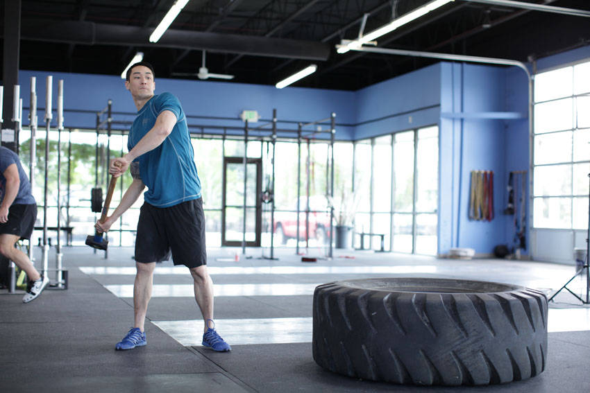 Sledgehammer Swings - Başlangıç Pozisyonu