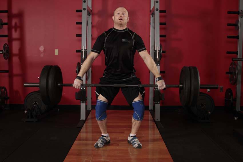 Snatch Pull - Bitiş Pozisyonu