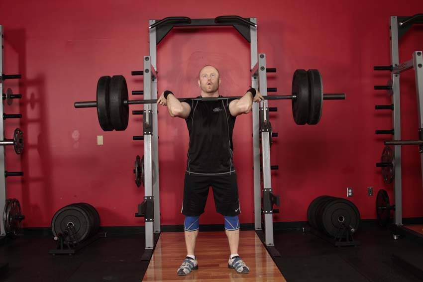 Split Jerk - Başlangıç Pozisyonu