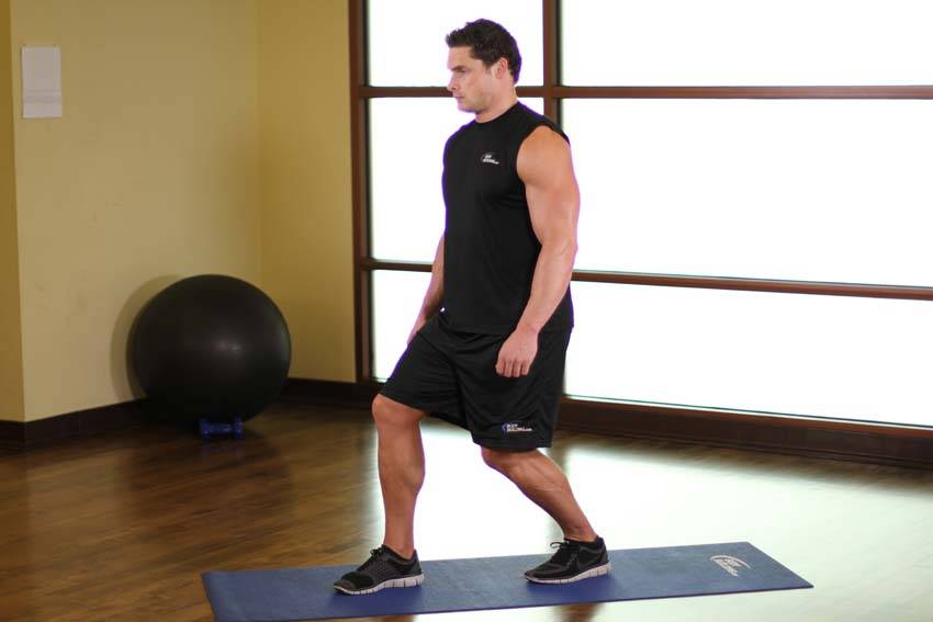 Standing Hip Flexors - Başlangıç Pozisyonu