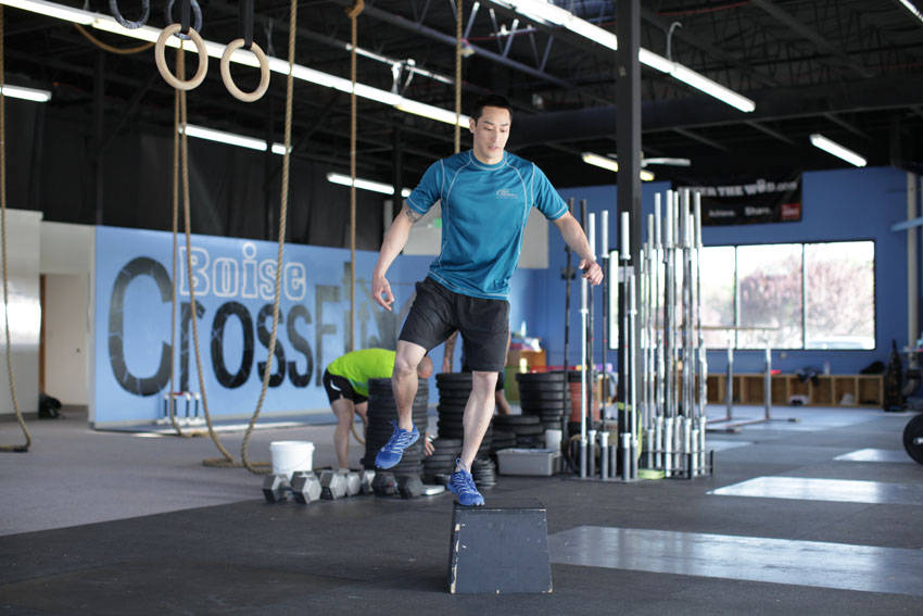 Stride Jump Crossover - Bitiş Pozisyonu