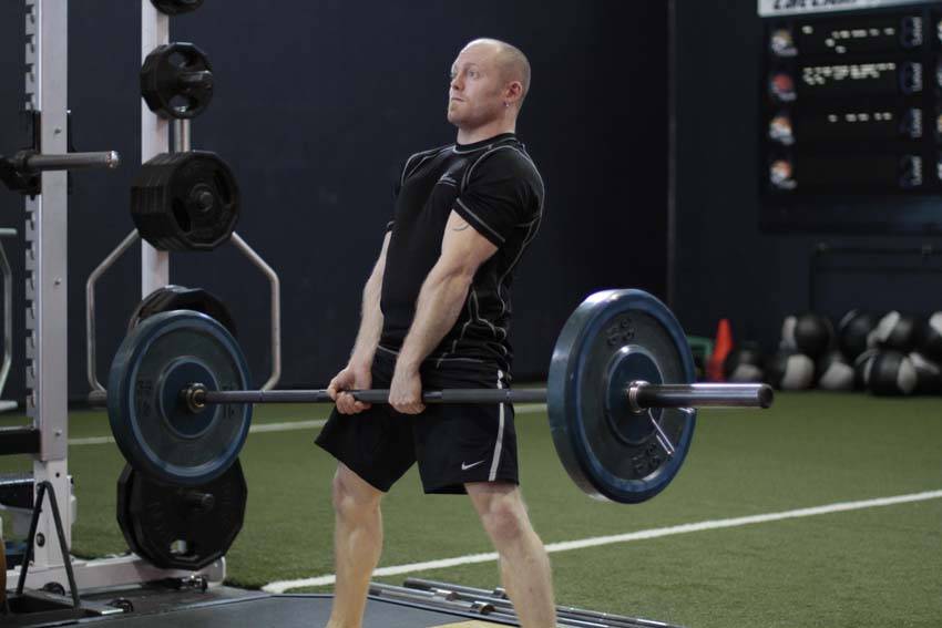 Sumo Deadlift - Bitiş Pozisyonu