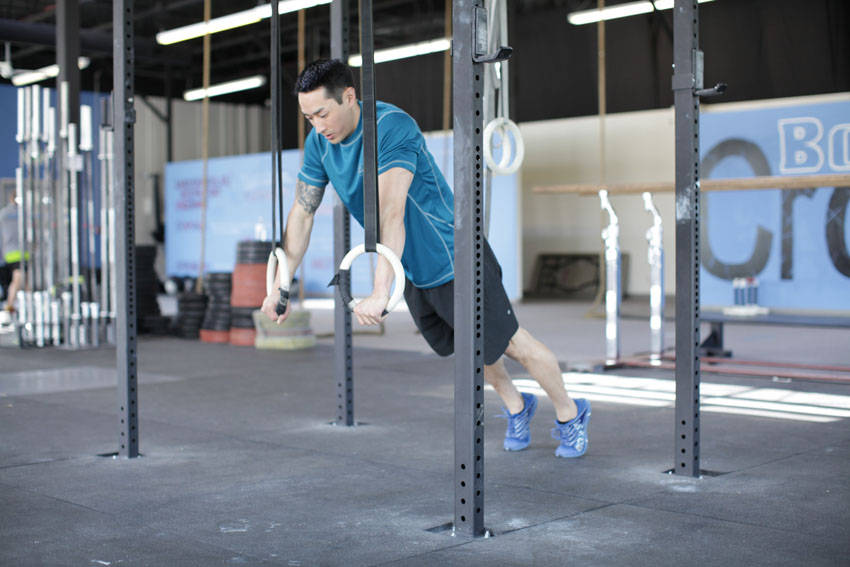 Suspended Push-Up - Bitiş Pozisyonu