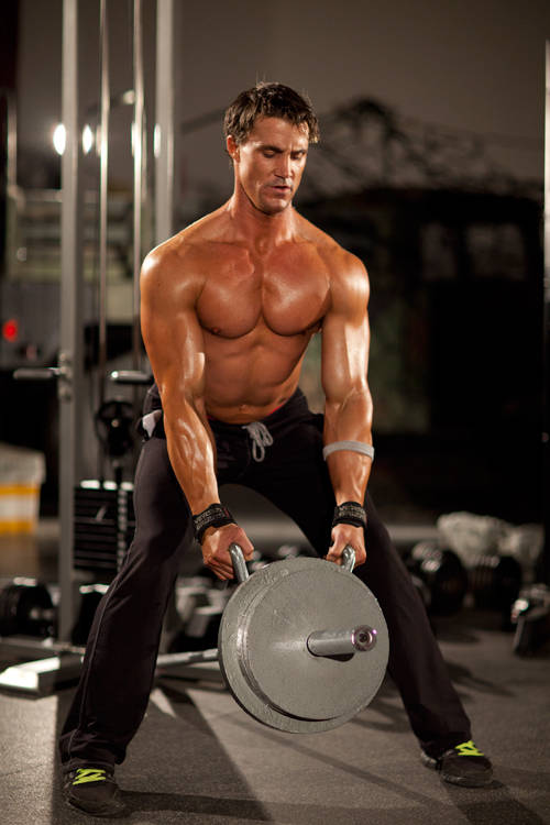 T-Bar Row with Handle - Başlangıç Pozisyonu