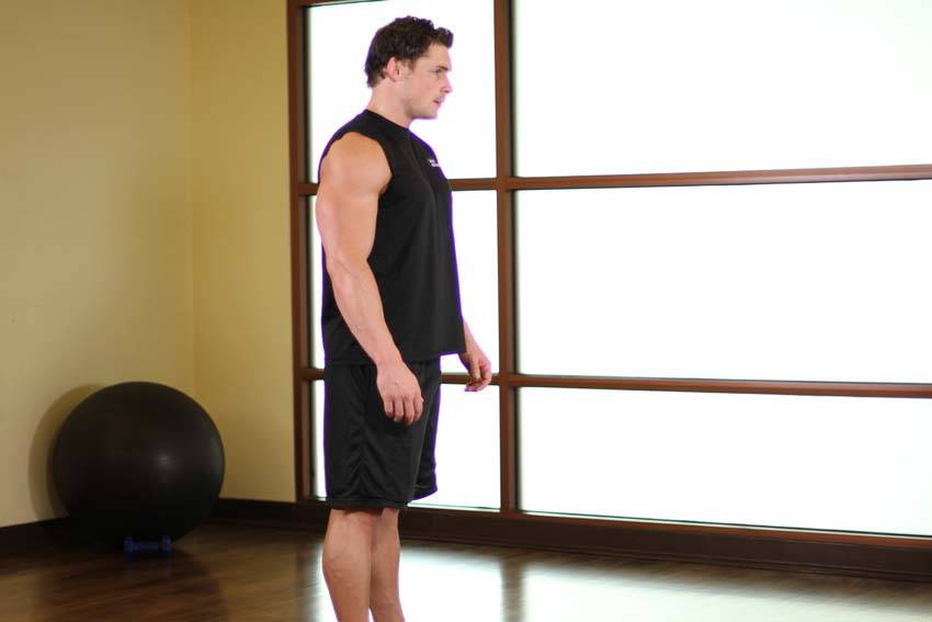 Upper Back Stretch - Başlangıç Pozisyonu