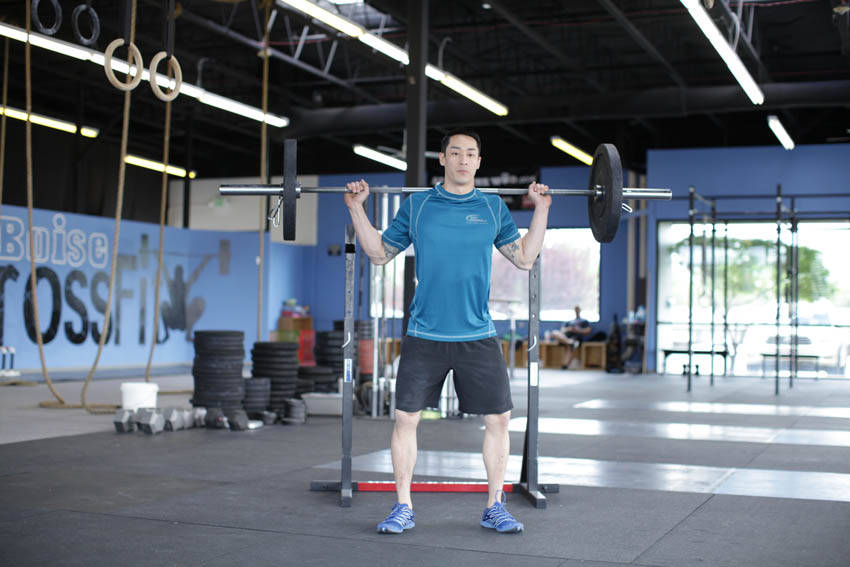 Weighted Jump Squat - Başlangıç Pozisyonu