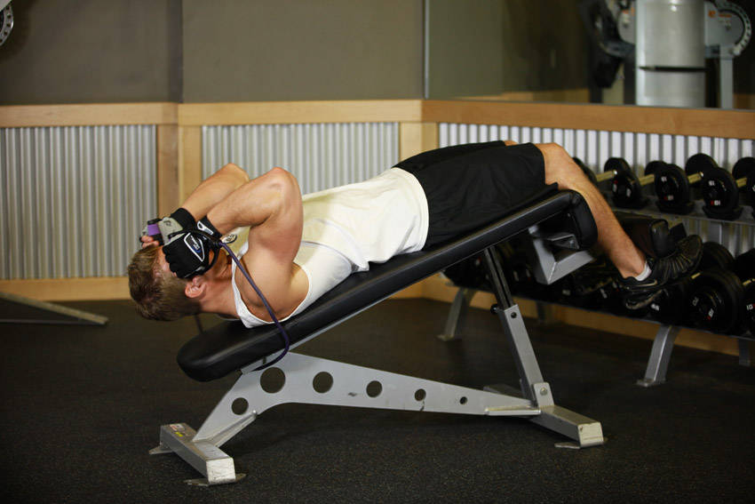 Weighted Sit-Ups - With Bands - Başlangıç Pozisyonu