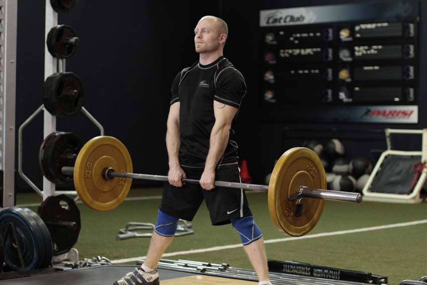 Wide Stance Stiff Legs - Bitiş Pozisyonu