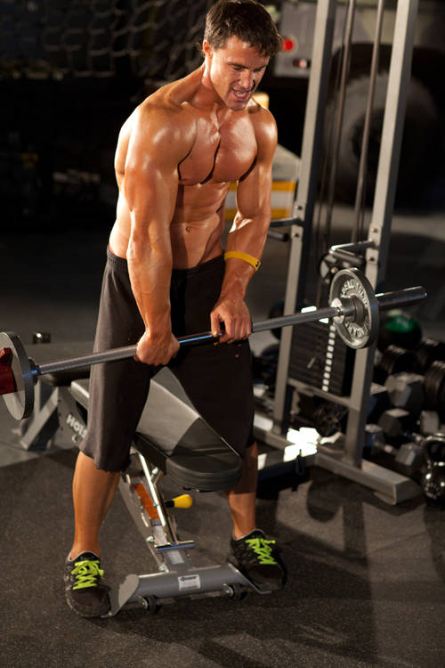 Wrist Rotations with Straight Bar - Başlangıç Pozisyonu