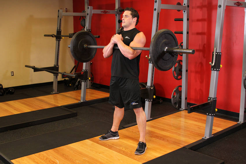 Zercher Squats - Başlangıç Pozisyonu