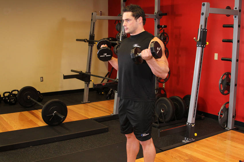 Zottman Curl - Bitiş Pozisyonu